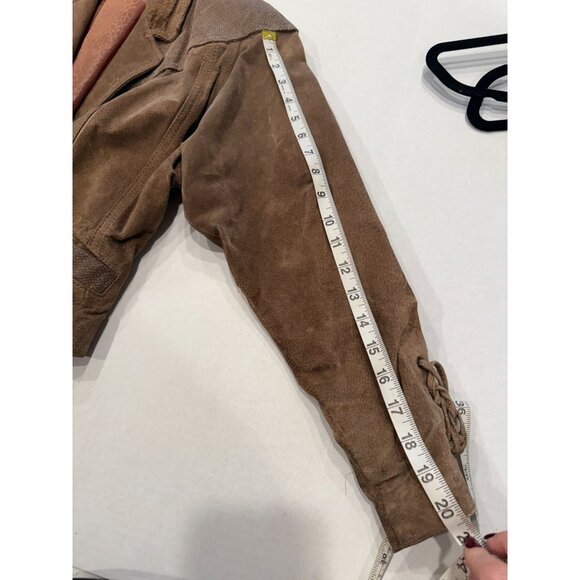 Vintage Greg Adams 100% Leather Western‎ Boho Jacket Made in Korea Size Small - Picture 16 of 16